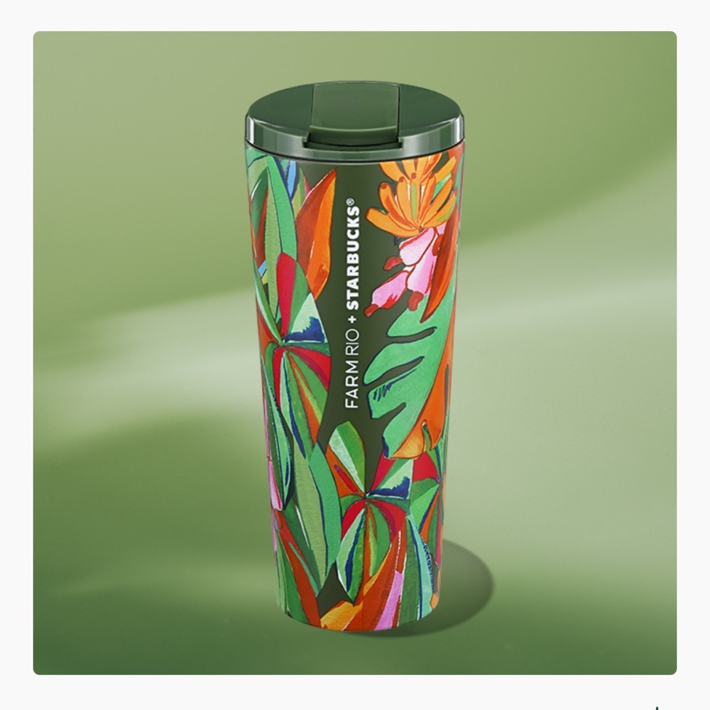 Starbucks Banana Leaves Stainless Steel Tumbler